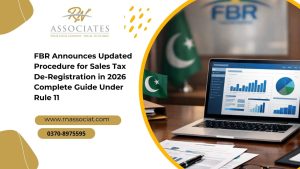 FBR Sales Tax De-Registration