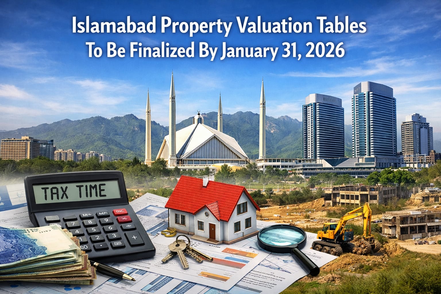New Property Prices for islamabad by fbr
